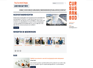 pixit ontwerpstudio huisvestingsadvocaten website voorbeeld
