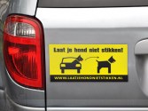 1706_bumpersticker_laat-je-hond-niet-stikken_webwinkel-auto