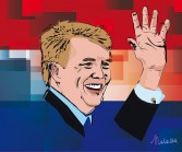 Koning Willem-Alexander en Maxima door Natacha Hulsebosch, Art en Kunst